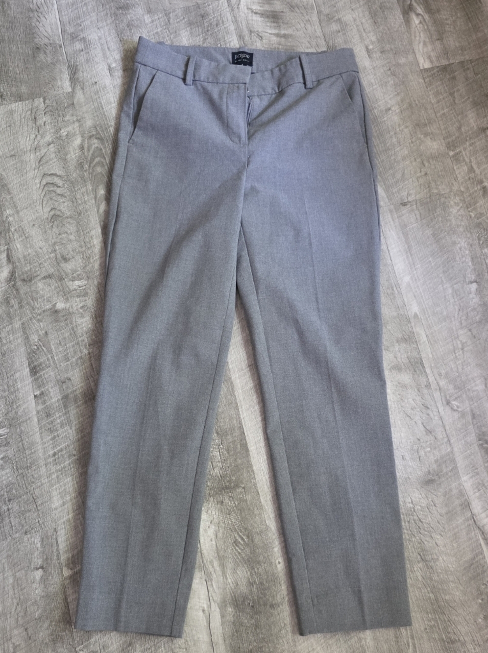 J. Crew Light Gray Women's Tailored Dress Pants